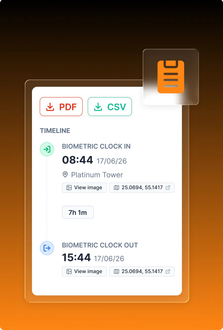 Automated shift reports