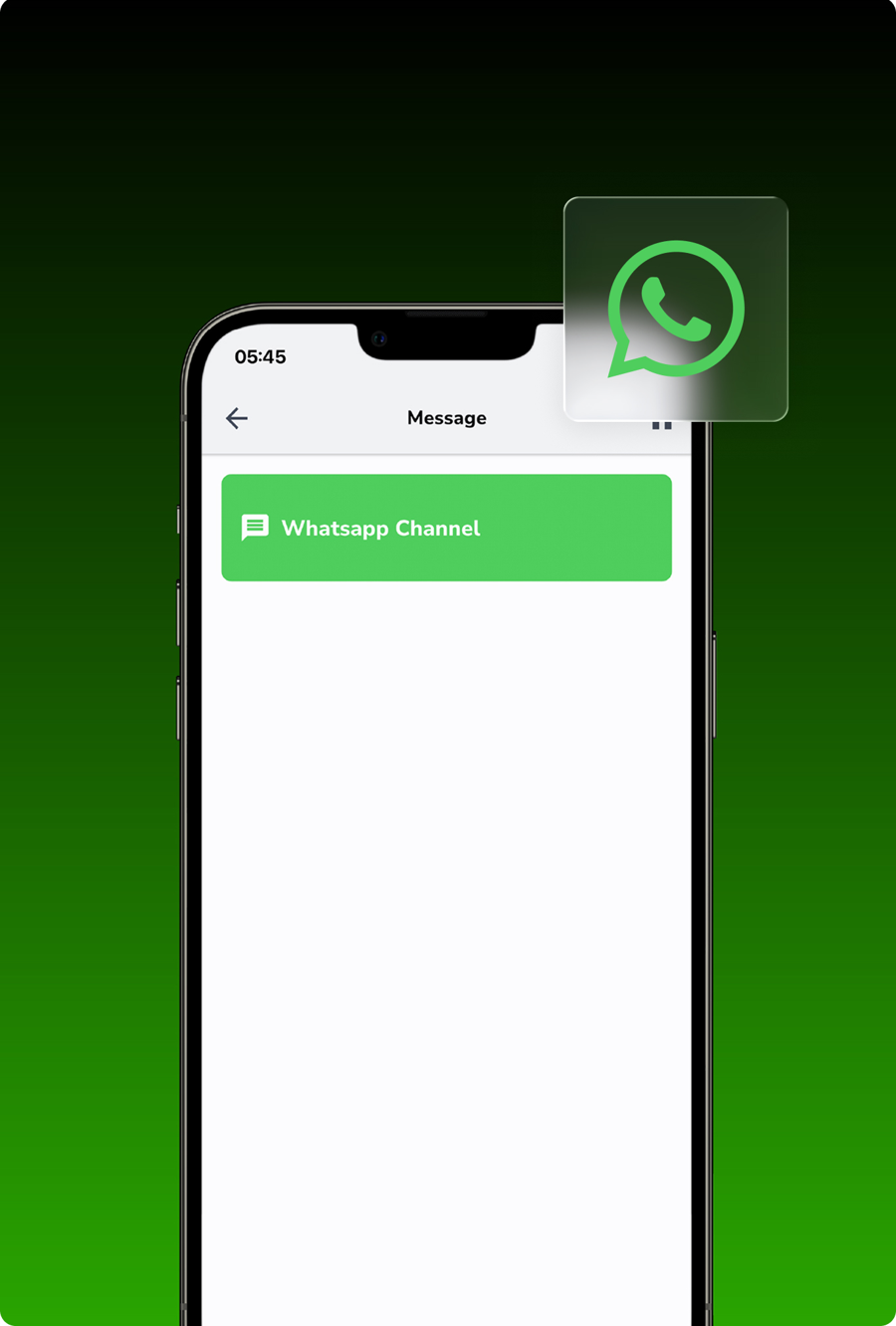 WhatsApp integration