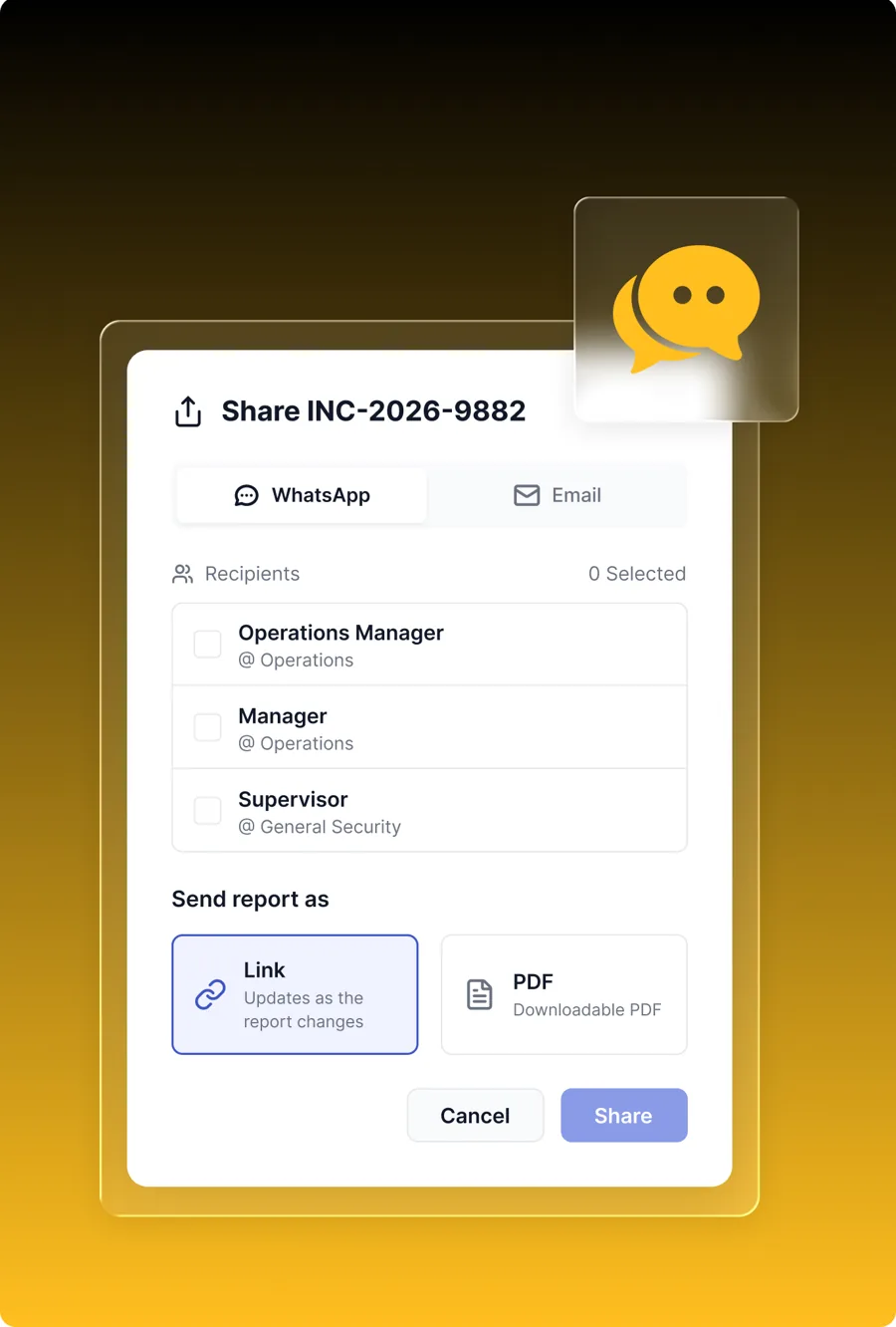 Client communication & updates