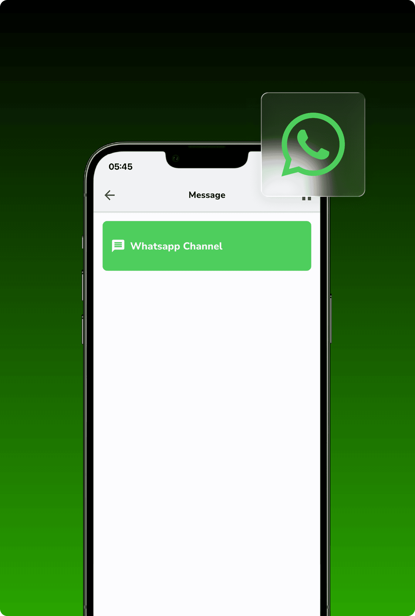 WhatsApp integration