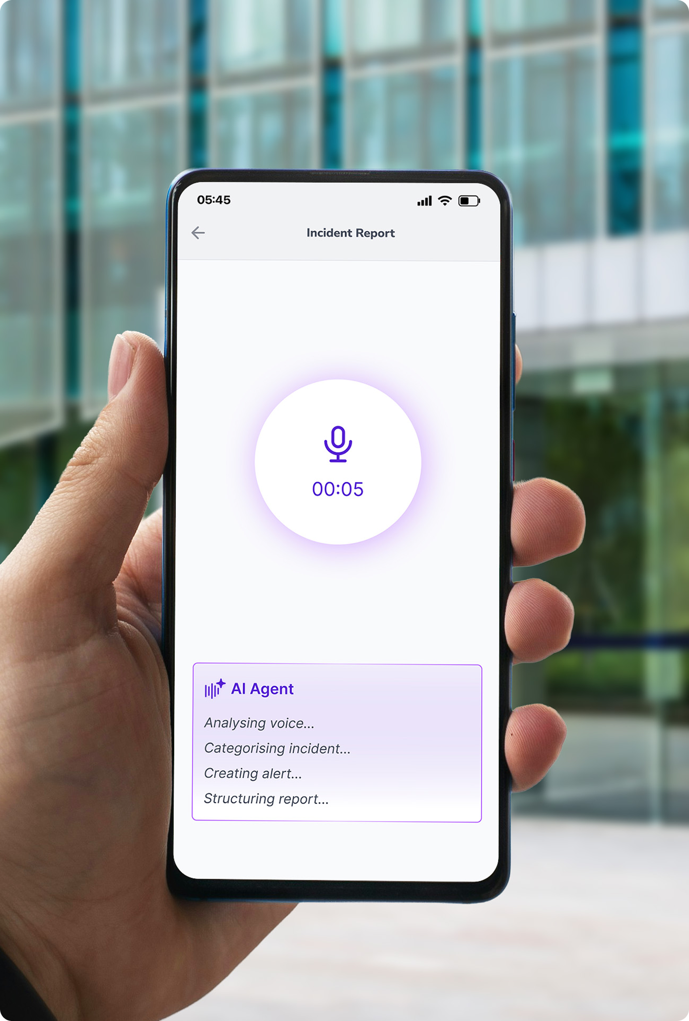 Voice note transcription & summary